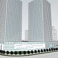 Modern Multi Storey Residential Building Exterior With Balconies And Glass Windows