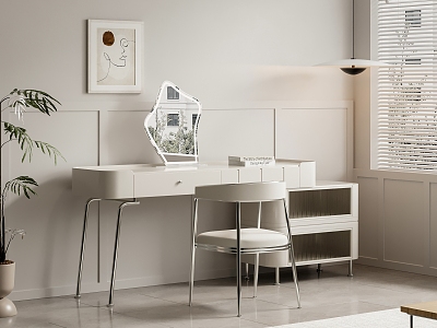 Modern Dresser Combination Table Ornaments 3d model
