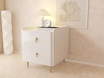 Bedside table 3d model