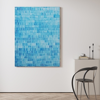 Modern Art Hanging Paintings 3d model