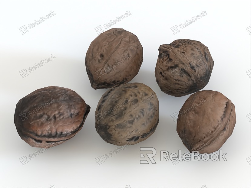 Modern walnut edible walnut iron walnut play walnut walnut Qiang peach almond long live fruit Longnan walnut walnut shell walnut kernel dried fruit nut model