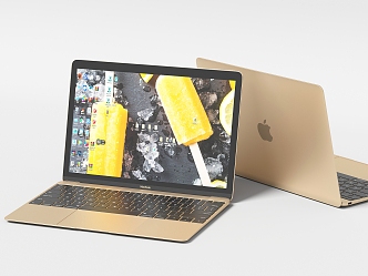 Apple Laptop 3d model