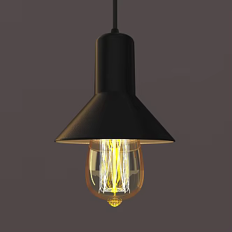 Industrial LOFT chandelier 3d model