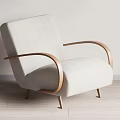 Single sofa 3d model