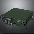 Military Green Weapon Communication Device With Knobs Interfaces And Portable Design