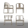 Modern Wooden Armchairs With Various Designs Different Backrest Styles And Upholstered Seats