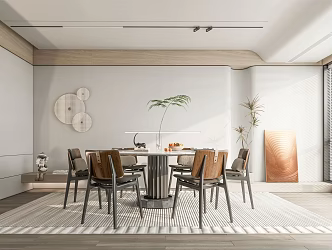 Modern Restaurant Home Restaurant 3d model