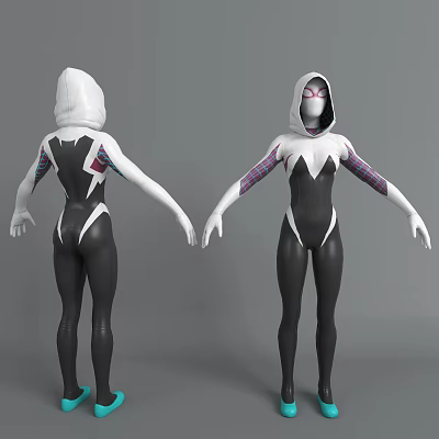 Modern Spider-Man 3d model Modern Spider-Man 3d model