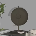 Modern table lamp 3d model