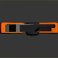 DEWALT Pliers Featuring Orange And Blue Handles Against Black Background