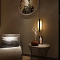 SPA Sauna Modern Interior Design With Bathtub Cozy Lighting And Decorative Screens