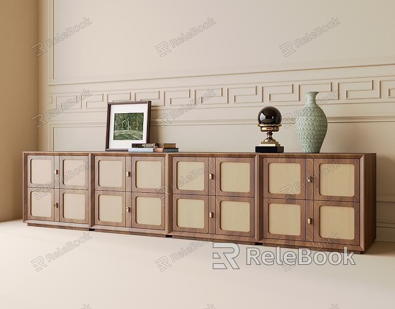 Modern TV Cabinet Side Cabinet model