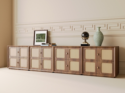 Modern TV Cabinet Side Cabinet model