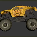 Modern all-terrain vehicle toy car 3d model