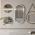 Round Mirror 3d model