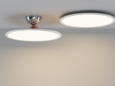 Simple ultra-thin ceiling lamp 3d model