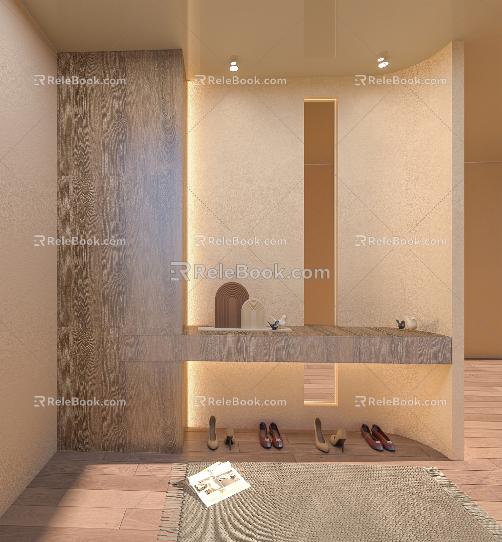 Entrance aisle 3d model