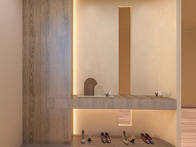 Entrance aisle 3d model
