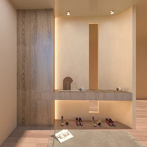 Entrance aisle 3d model