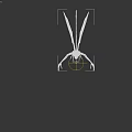 Mythical Demon Creature 3D Model With Bat Wings Horns Claws And Long Limbs