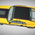 Yellow And Black Race Car With Sponsor Stickers And Classic Racing Design