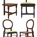 Stylish Light Luxury Accent Chair With Curved Backrest And Upholstered Seat