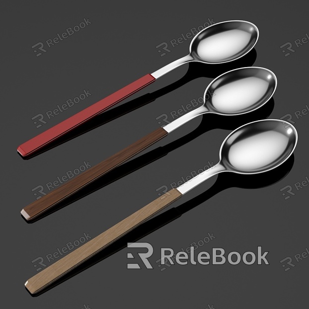 Spoon tableware table spoon model