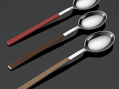 Spoon tableware table spoon model