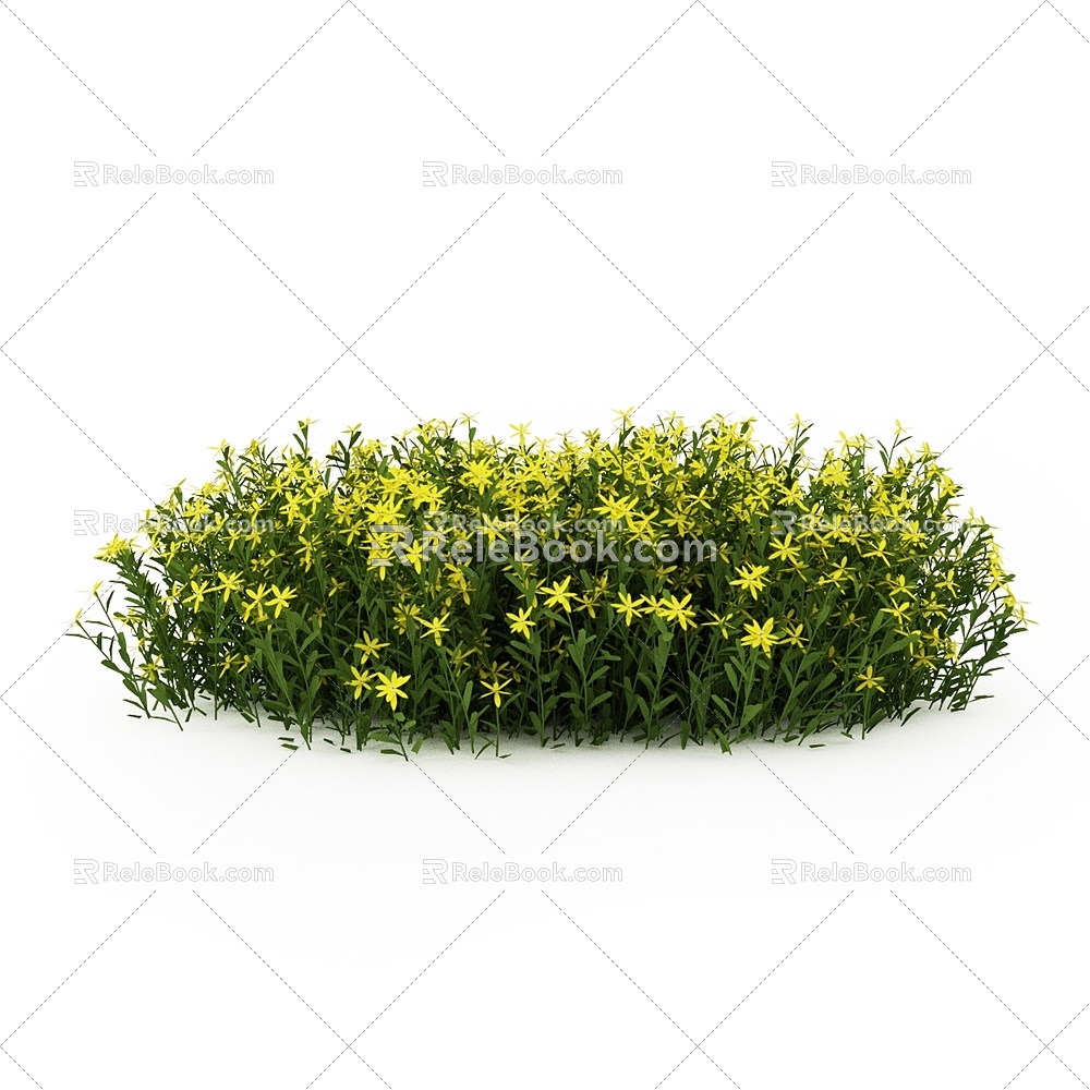 Ferguson Shrub Landscape Shrub Outdoor Plant 3d model