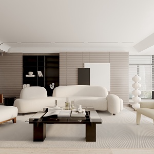 Living room 3d model