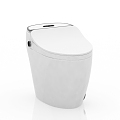 Smart toilet 3d model