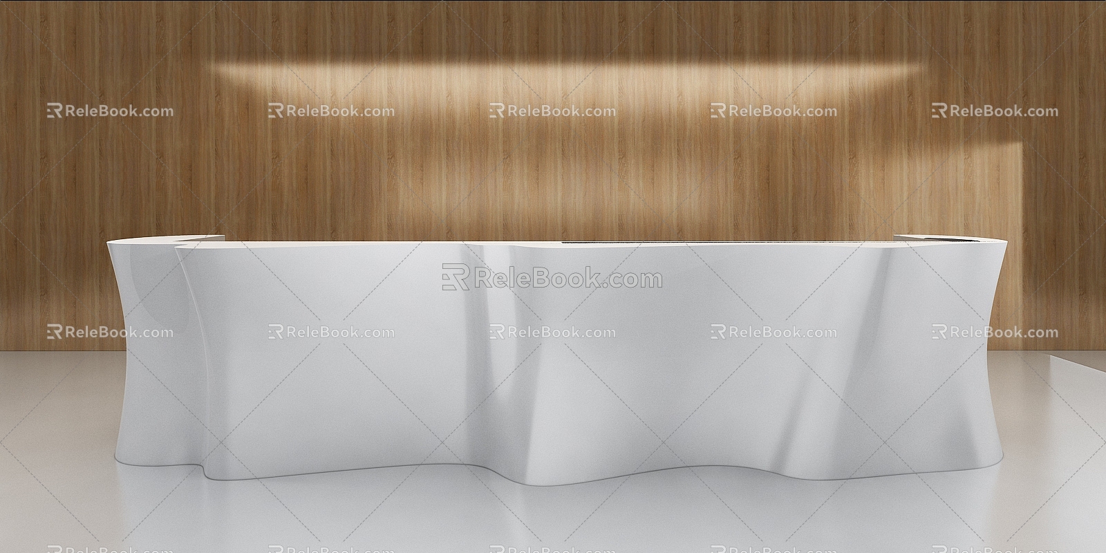 Front Desk 3d model