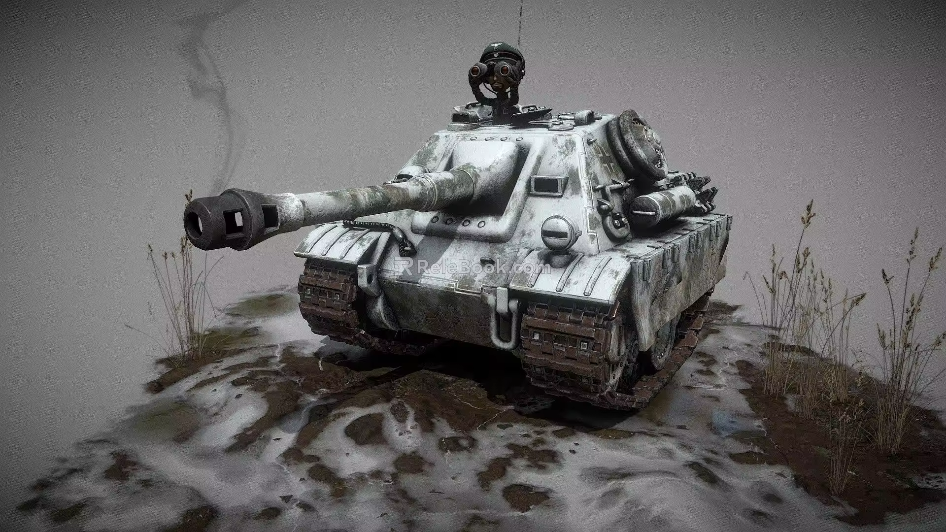 The Russian Tank 3d model