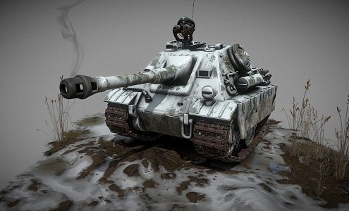 The Russian Tank 3d model