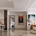 Modern Minimalist Living Room Sofa And Coffee Table Combination For Bright Elegant Spacious Home Space