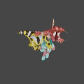 Colorful Fantasy Game And Movie Characters With Animal Features And Vibrant Designs