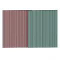 Modern Wall Paneling Design With Multiple Color Options Vertical Slats And Decorative Panels 3d model