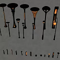 Decorative Modern Outdoor Lights in Various Styles with LED Illumination for Garden Patio