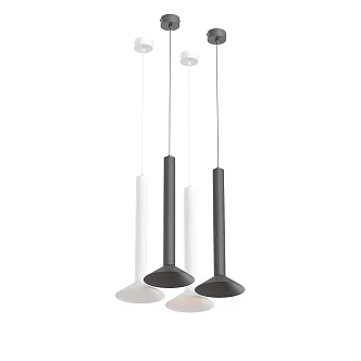 Modern Minimalist Chandelier Simple Chandelier 3d model
