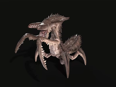 Monster Monster Monster Demon Mutant Creature Alien Alien Creature Horror Creature 3d model
