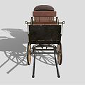 Vintage carriage 3d model