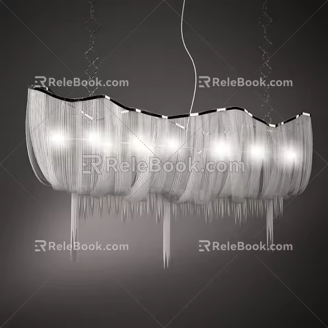 Alien chandelier 3d model