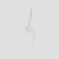 Sleek Modern Ceiling Lights With Silver Metal Linear Design And Minimalist Style
