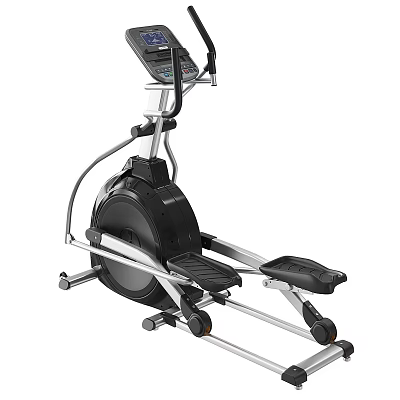 Elliptical Exercise Machine With Digital Console 3d model