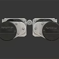 Black Metal Binoculars As Daily Necessities With Comfortable Grip And Clear Lenses