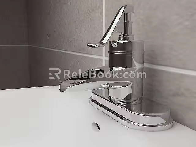 Classical faucet 3d model