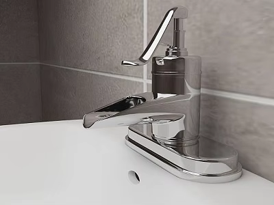 Classical faucet 3d model