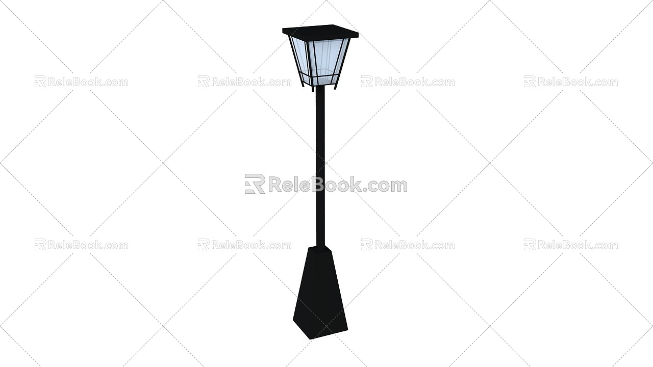 Street lamp 3d model