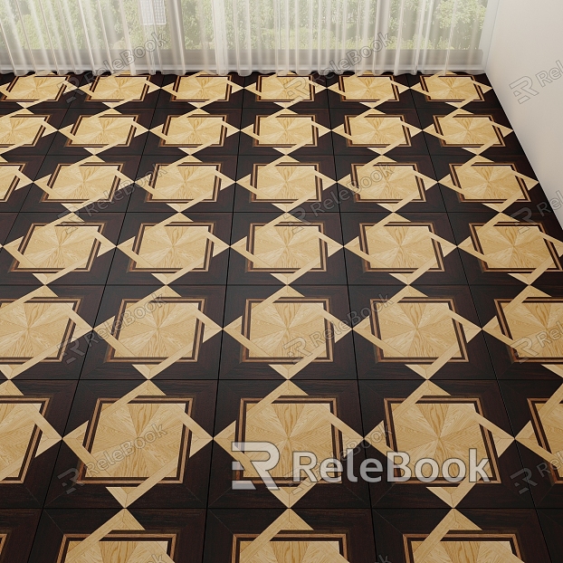 parquet wood floor model