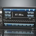 Pioneer Headphone Speaker Car Audio System With FM Radio Display And Control Buttons